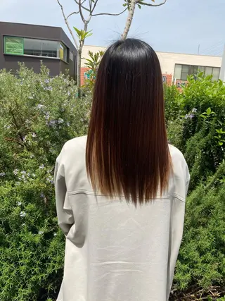 セミロング 平野 朋未のヘアスタイル