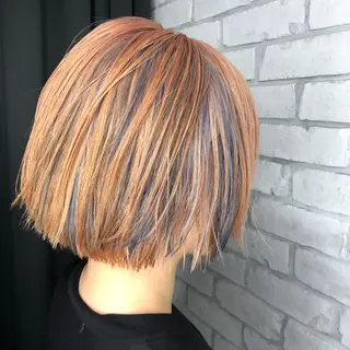 ショート カラー welring hair salonのヘアスタイル