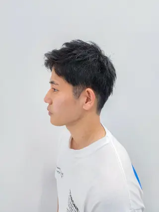 ショート メンズ 角谷 貫太郎のヘアスタイル