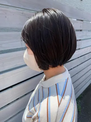 ショート カラー 似合わせレイヤー/ Wカラー🧸こころのヘアスタイル