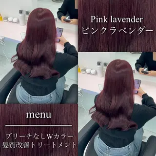 ロング カラー ブリーチなしの達人 🌈KAITOのヘアスタイル