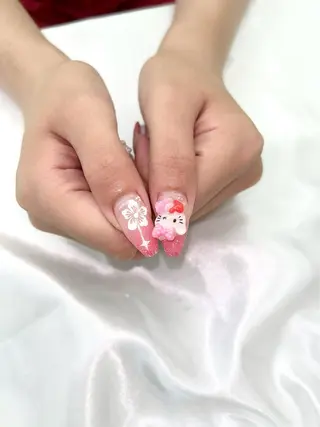 ネイル 【岐阜🦋】 キラキラネイル✨あゆのネイルデザイン