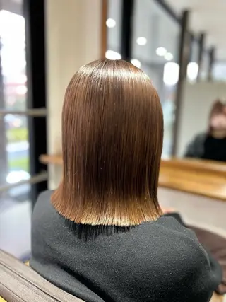 ミディアム 上田 愛來のヘアスタイル