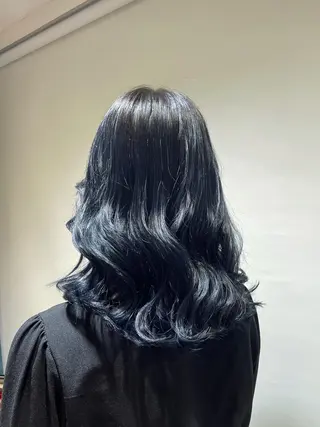 セミロング 池田 歩佳のヘアスタイル
