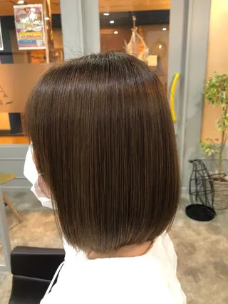 ミディアム カラー hair care ACRO店長　谷のヘアスタイル