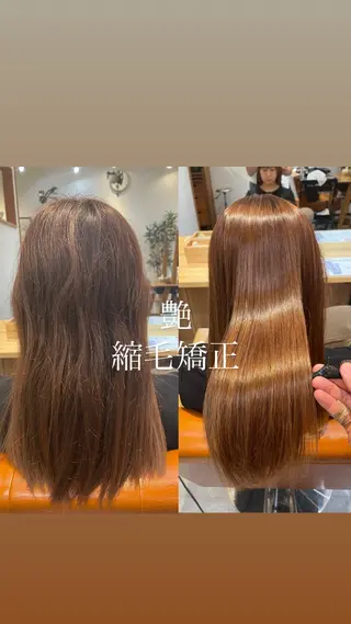 セミロング パーマ 🪻二宮俊レディー モデル縮募集🪻のヘアスタイル