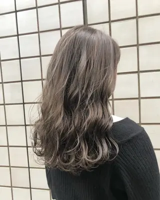 セミロング カラー ❤️sai❤️ official❤️のヘアスタイル