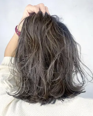 ミディアム 沖縄東京2拠点美容師 mamicoのヘアスタイル