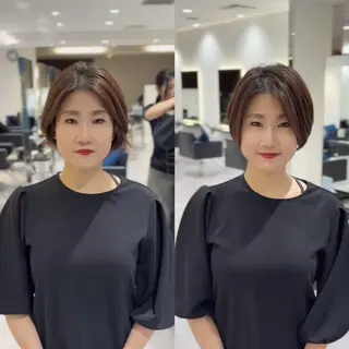 ショート ✨大人ショート特化 /カットモデル/銀座のヘアスタイル