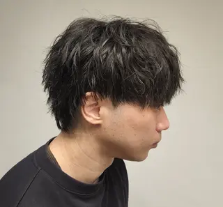 ショート パーマ メンズ 【イケメン風パーマ】 SHOFYのヘアスタイル