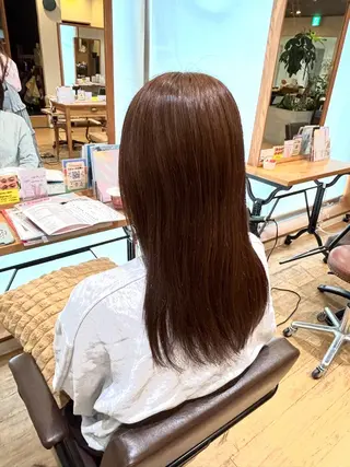 カラー レイヤー/髪質改善 山口 恋のヘアスタイル