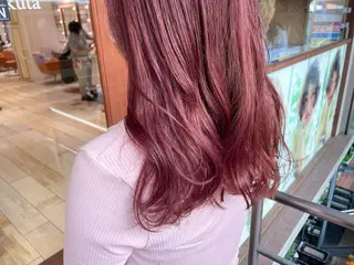 ロング カラー 清水 ちひろ ✄トップスタイリストのヘアスタイル