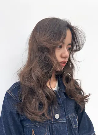 ロング パーマ saki|パーマ ボブパーマ.メンズのヘアスタイル