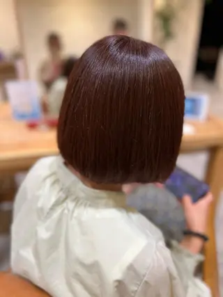 ショート カラー fare東戸塚🦋 トカオトハ‪のヘアスタイル