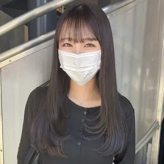 ロング calna 古賀 菜摘のヘアスタイル