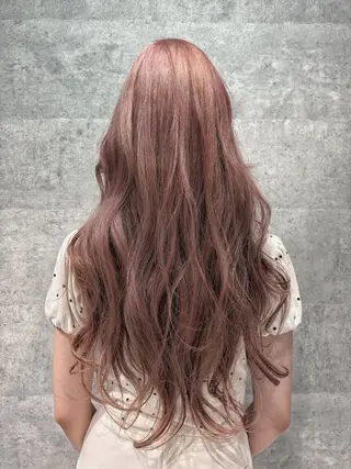 ロング カラー FOX 新菜のヘアスタイル