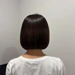 ミディアム ボブ/外国人風カラー 🩵mikiのヘアスタイル