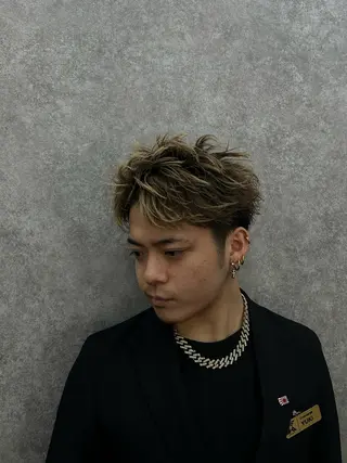 ショート 🔥フェザーパーマ 特化🔥勇斗のヘアスタイル