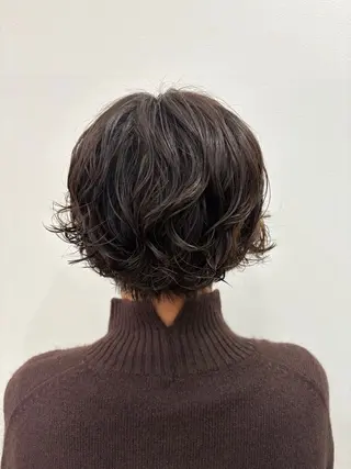 ショート パーマ 石黒 可歩のヘアスタイル