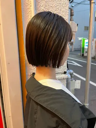 ショート くるみ🩰/ボブ レイヤー/暖色カラーのヘアスタイル