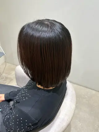 ミディアム Earth/高岡/ カラー3410円～のヘアスタイル