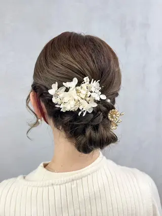 ヘアアレンジ 河野 優希のヘアスタイル
