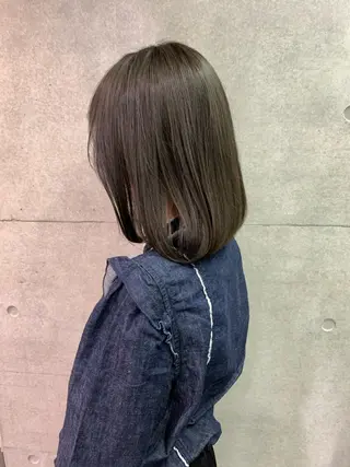 ミディアム 似合わせヘア✔️ 店長 オオキアキヒロのヘアスタイル