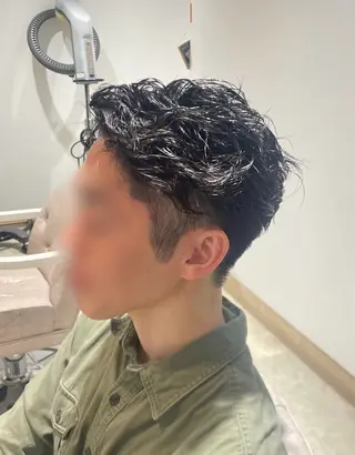 パーマ メンズ 髪質改善‪✕‬艶髪 ／Hinataのヘアスタイル