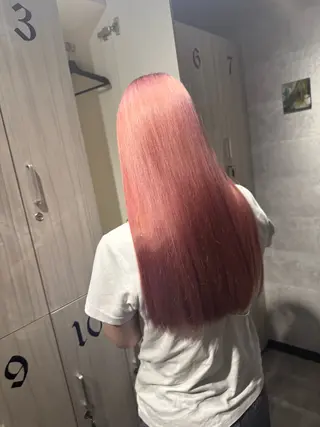 ロング カラー ‪🤎ミルクティー‪ レイヤー/まひら🧸のヘアスタイル