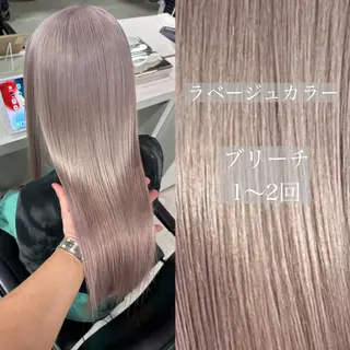 ロング カラー 糸川 伸樹のヘアスタイル