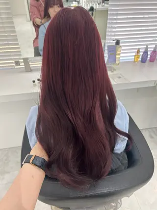 ロング カラー 💗ブリーチなし暖色 kotono💗のヘアスタイル