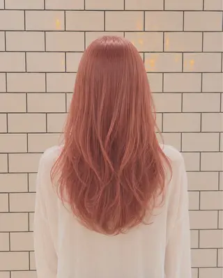 ロング カラー 🍒暖色カラー/ レイヤーりゅーき🍒のヘアスタイル