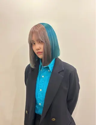 ミディアム hair&eye🎀 /momoKaのヘアスタイル