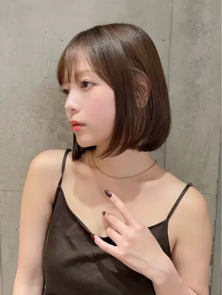 ショート カラー ショートボブ💫 垢抜けヘア✨西田拓馬のヘアスタイル
