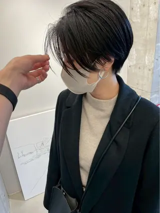 ショート HAKU 津久野のヘアスタイル