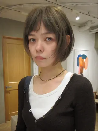カラー 🪺透明感カラー/ 暖色/カエデ🪺のヘアスタイル