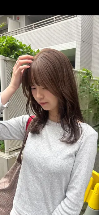 カラー miyu / ボブ / 透明感カラーのヘアスタイル