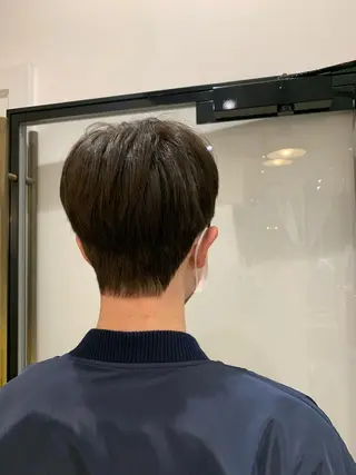 パーマ メンズ AMI🎀韓国ヘア 透明感カラーのヘアスタイル