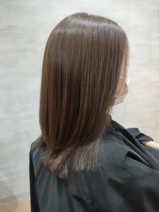 セミロング 松澤日菜 ✂メンズ歓迎のヘアスタイル