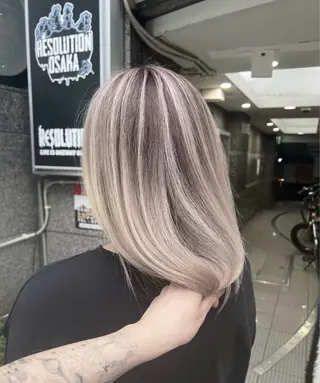 セミロング カラー 指名数No.1 /NAOYAのヘアスタイル