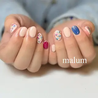 ネイル malum nailのネイルデザイン