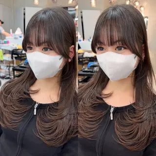 ロング カラー ✨髪質改善特化✨副 店長椎葉信乃介のヘアスタイル