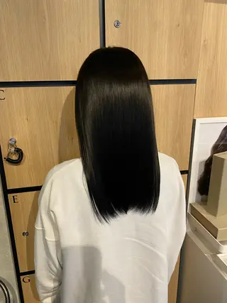 セミロング 髪質改善サロン 梅田/ヨナミネのヘアスタイル