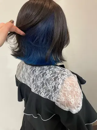 ショート カラー ブランシェ神領店 笹原渚紗のヘアスタイル