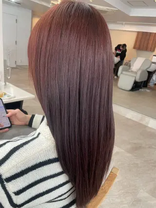 カラー 植村 菜央のヘアスタイル