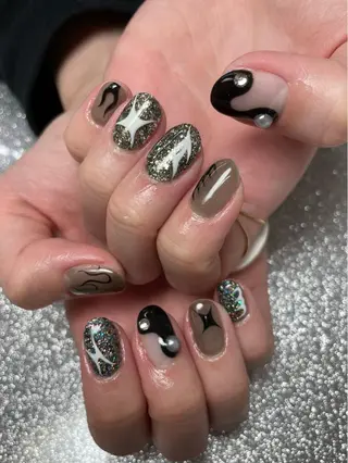 ネイル Nail salon Euphoriaのネイルデザイン