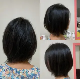 ミディアム 横田 尚登のヘアスタイル