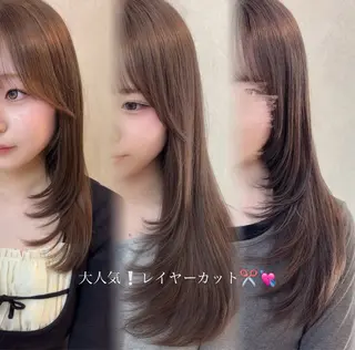 ロング カラー 🫧Ess 🎀chihinaのヘアスタイル