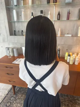 ミディアム 【haar】 Hadukiのヘアスタイル