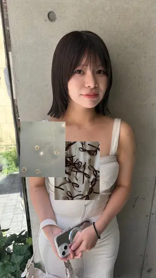 ショート 【美ボブ.艶カラー. 梅田茶屋町】midoのヘアスタイル